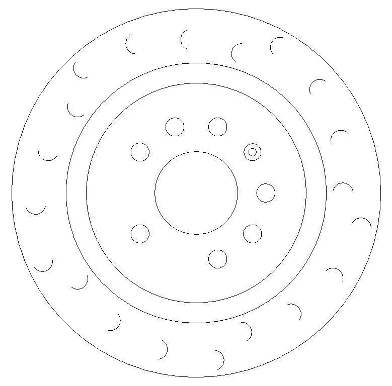 Rear Brake Discs 292 mm to fit Cadillac Bls Fiat / Vauxhall / Saab / Vauxhall and others