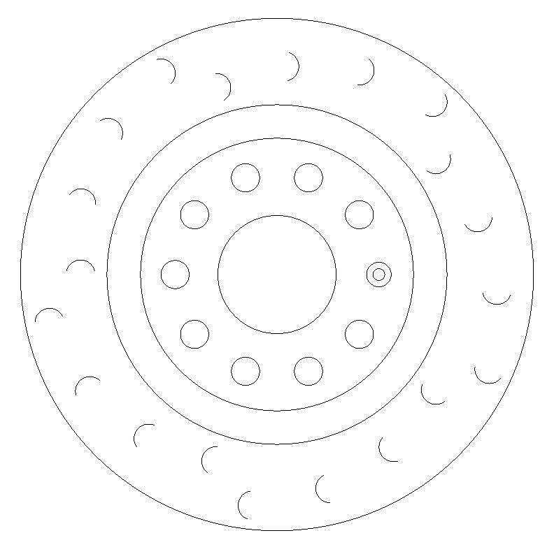 Rear Brake Discs 282 mm to fit Audi A3 (8P1) Seat / Skoda / VW and others