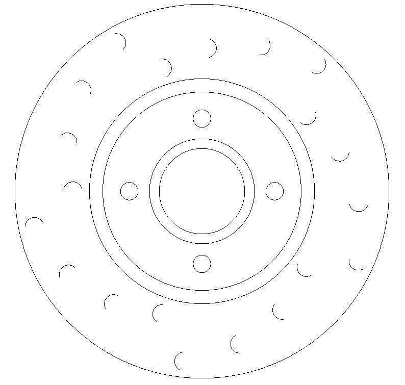 Front Brake Discs 278 mm to fit Ford Fiesta MK5 (JH_, JD_)