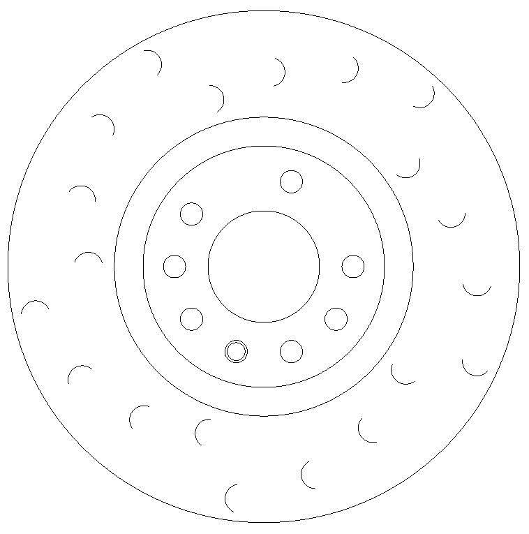 Front Brake Discs 321 mm to fit Vauxhall Astra H VXR