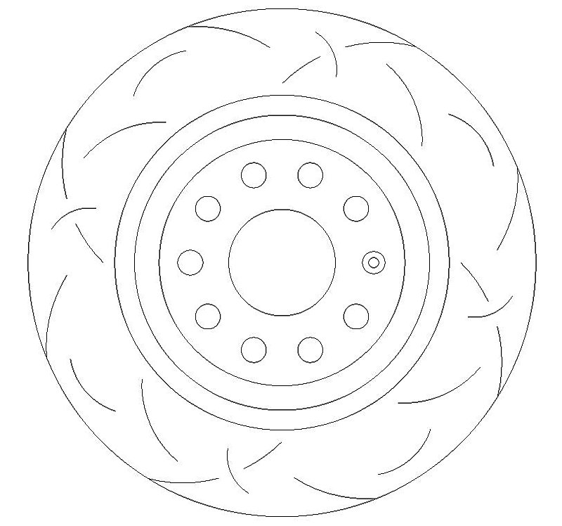 Rear Brake Discs 310 mm to fit Audi A3 (8P1) Cupra / Seat / Skoda / VW and others