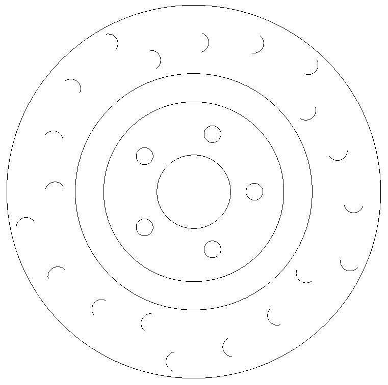Front Brake Discs 345 mm to fit Audi A4 Allroad B8 (8KH)