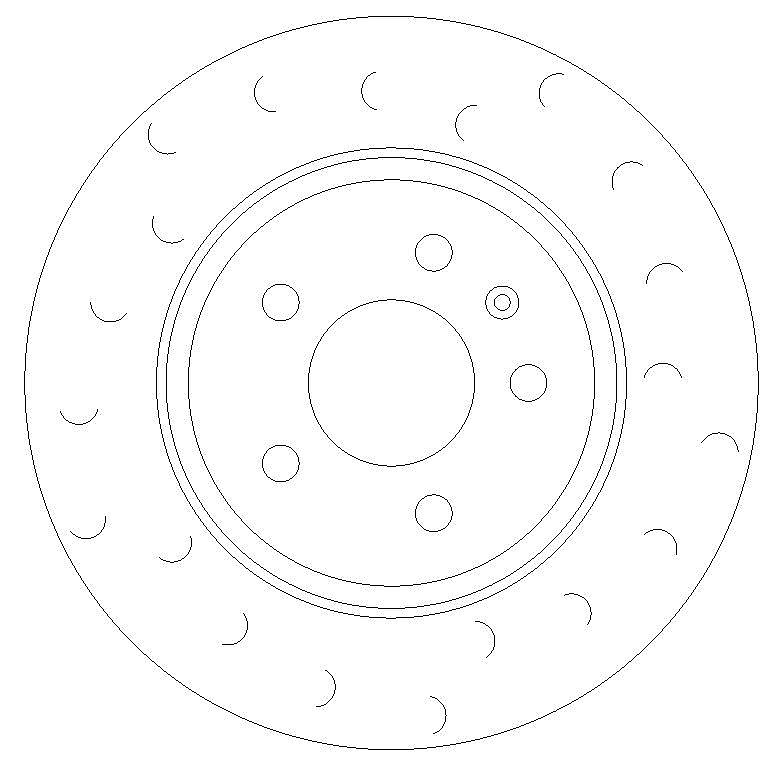 Rear Brake Discs 300 mm to fit Audi A4 Allroad B8 (8KH)