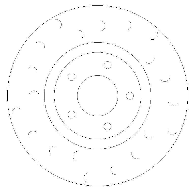 Front Brake Discs 320 mm to fit Mazda 6 Saloon (GG)