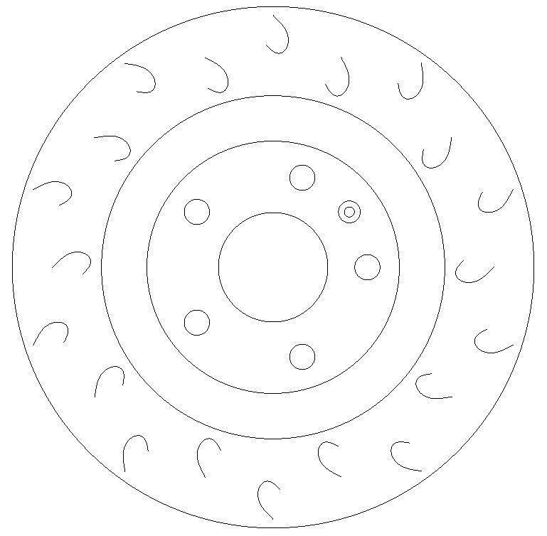 Rear Brake Discs 310 mm to fit Audi TT (8J3)