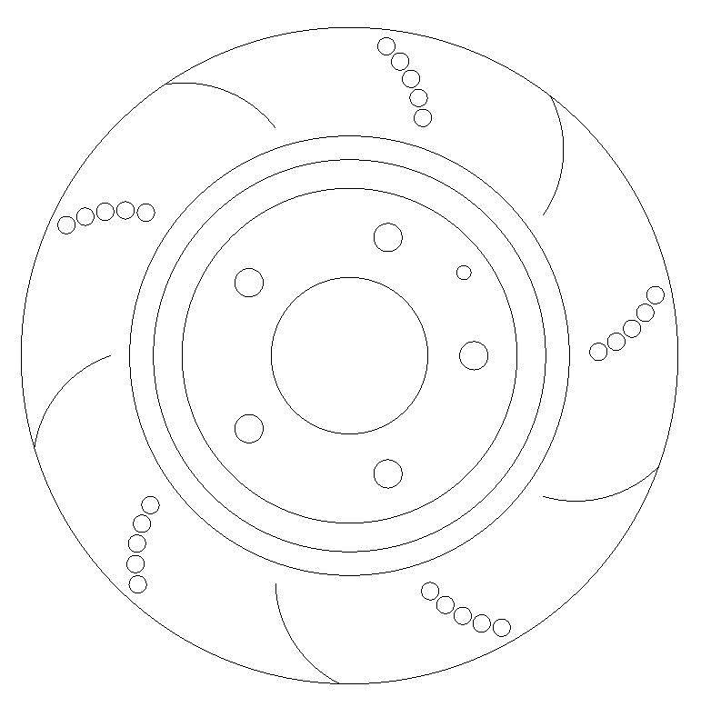 Rear Brake Discs to fit Mazda RX8