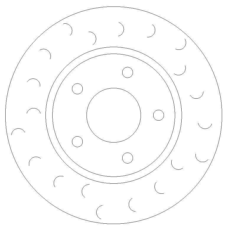 Front Brake Discs 276 mm to fit Mitsubishi Lancer Viii (CY_A, CZ_A)
