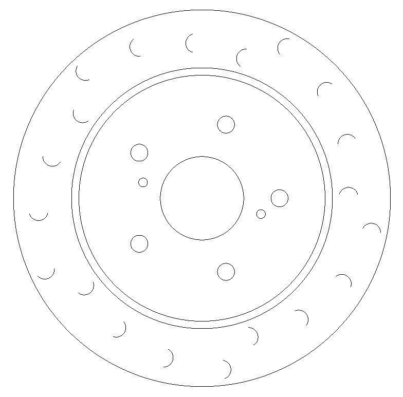 Rear Brake Discs 278 mm to fit Suzuki Swift Iii (MZ, EZ)