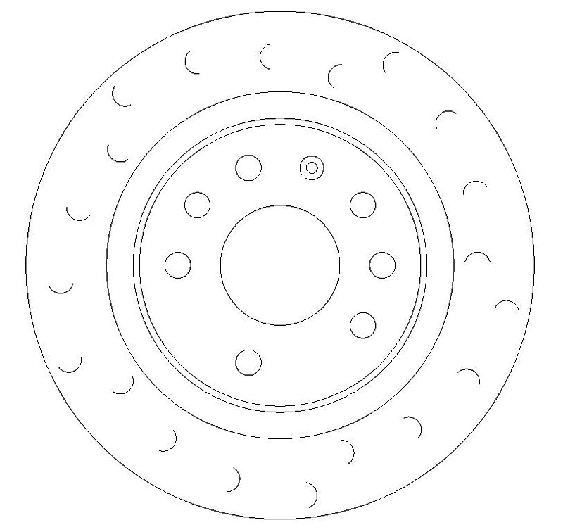 Rear Brake Discs 278 mm to fit Vauxhall Astra H (A04) Vauxhall and others