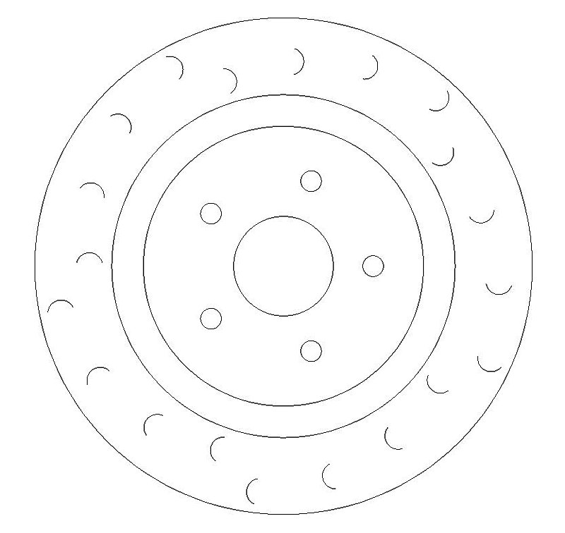Rear Brake Discs 300 mm to fit Renault Clio MK3 (BR0/1, CR0/1)