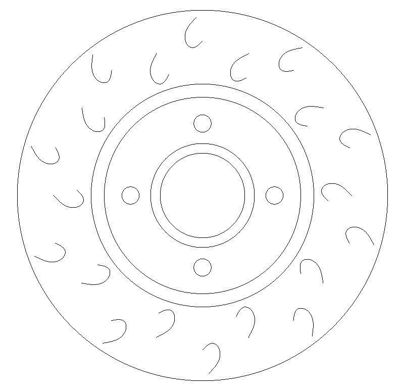 Ford Fiesta ST MK7 MK8 Front HALO J-Hook Brake Discs