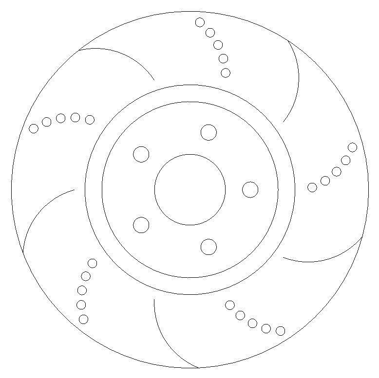 Focus ST 250 Front Brake Discs and Jurid Brake Pads