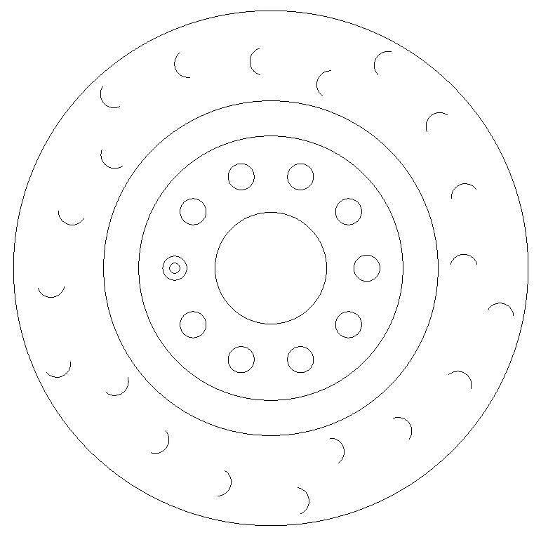 Rear Brake Discs 300 mm to fit Audi Q3 (8UB, 8UG) Seat / Skoda / VW and others