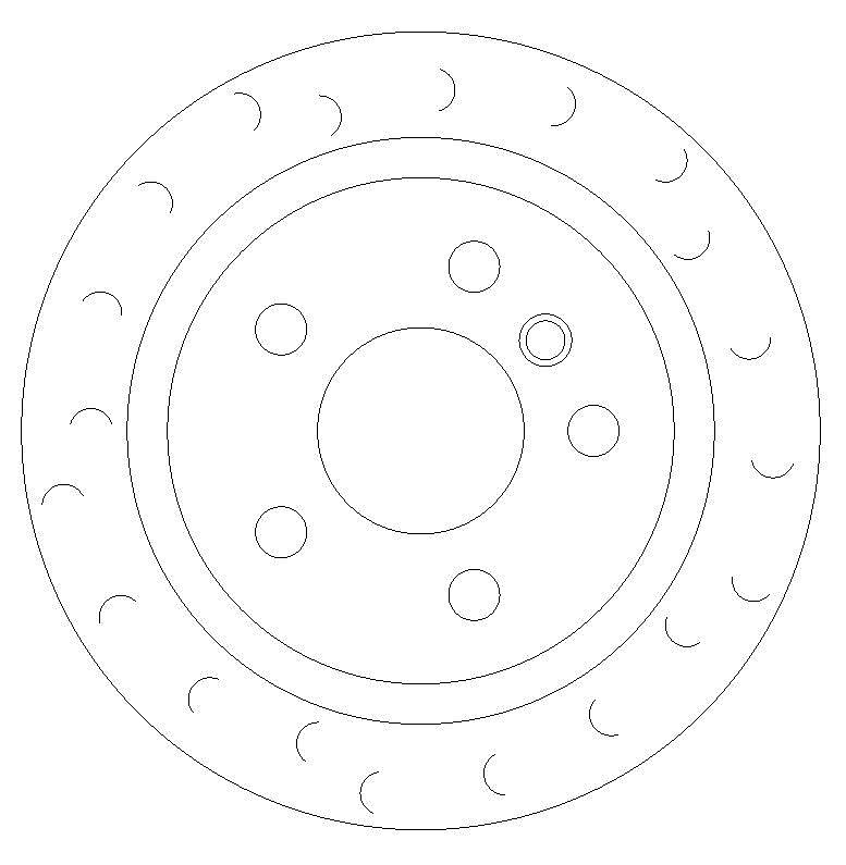 Mini Cooper JCW F56 Rear Brake Discs