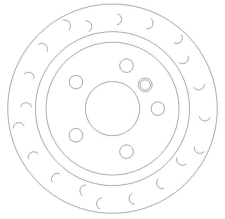 Rear Brake Discs 259 mm to fit Mini Mini (F55)