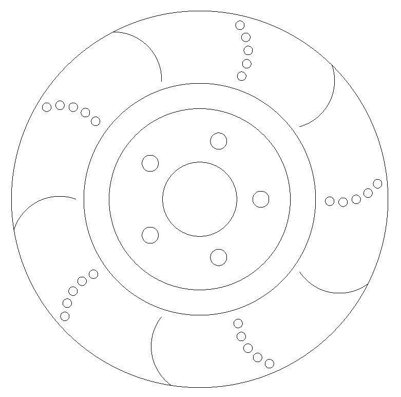 Front Brake Discs 345 mm to fit Audi A4 Allroad B8 (8KH) Porsche and others