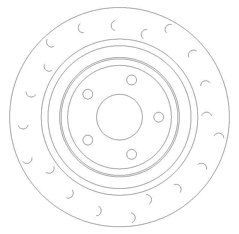Rear Brake Discs 302 mm to fit Ford Focus MK3 MK4