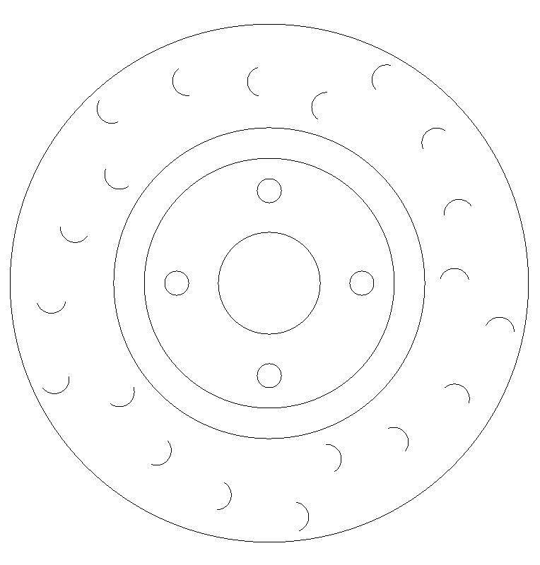 Front Brake Discs 280 mm to fit Mazda MX5 (ND) 2015>