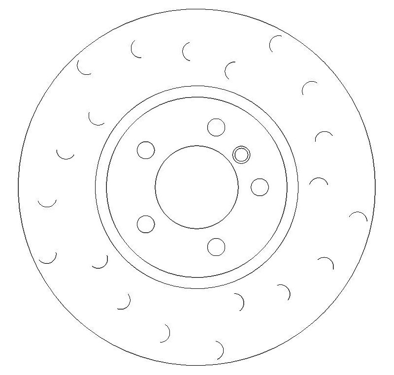 Front Performance Brake Discs and Pads to fit BMW M135 M140