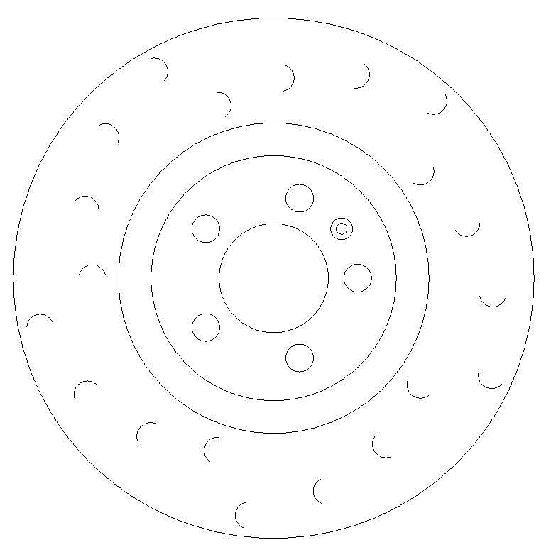 VW Polo 1.8 GTI Front Brake Discs