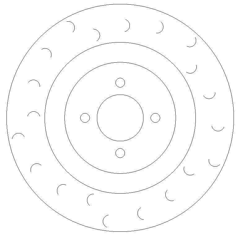 Front Brake Discs 323 mm to fit Citroen Ds3