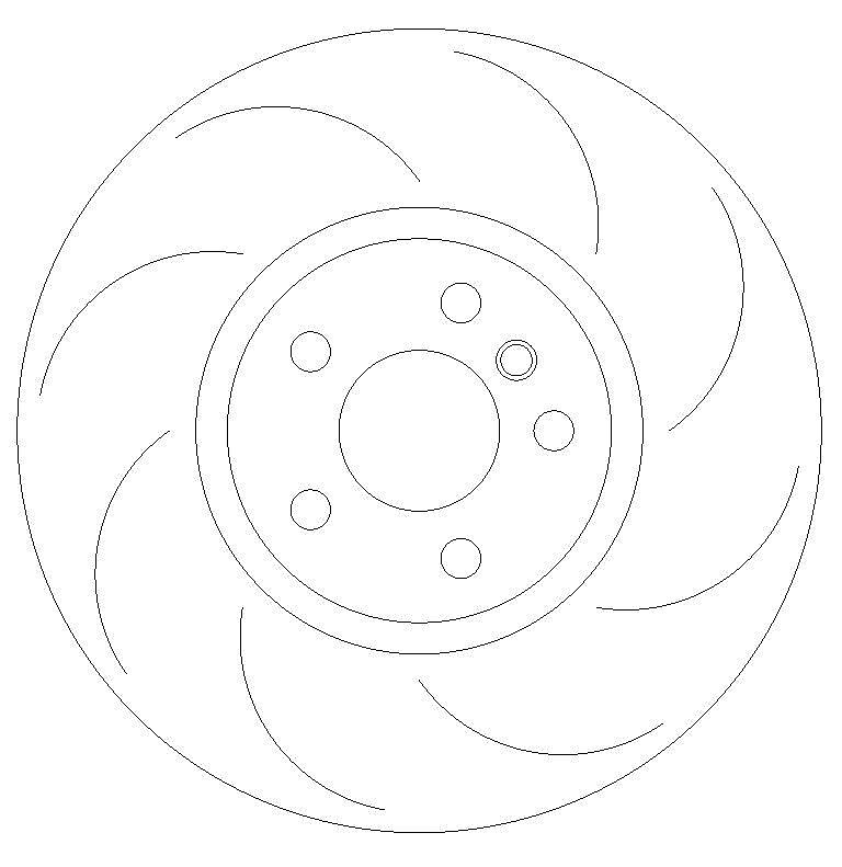 Mini John Cooper Works Front Brake Discs with Fast Road Pads