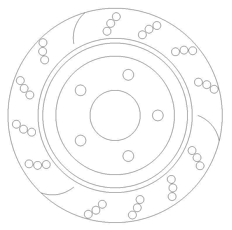 Rear GD Series Brake Discs to fit Ford Puma 1.0 & 1.5 ST EcoBoost