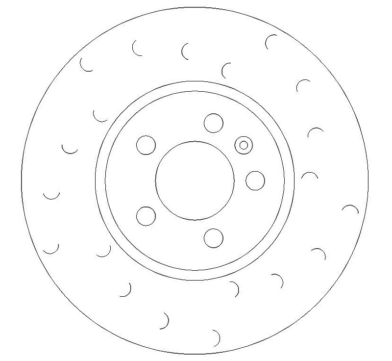 Front Brake Discs 288 mm to fit Audi A1 (8X1, 8XK) Seat / Skoda / VW and others
