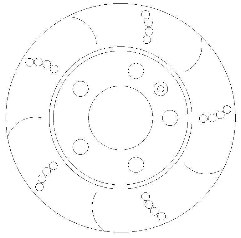 Fabia VRS Rear Brake Discs Skoda 1.9 130bhp