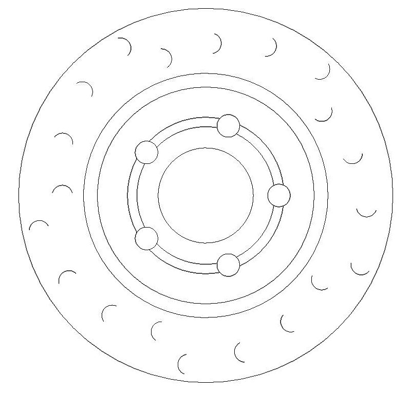Rear Brake Discs 256 mm to fit Audi A3 (8L1) Seat / Skoda / VW and others