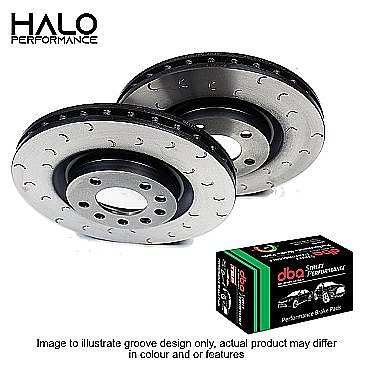 Focus RS MK3 Front C-Hook Discs with DBA Street Performance Pads