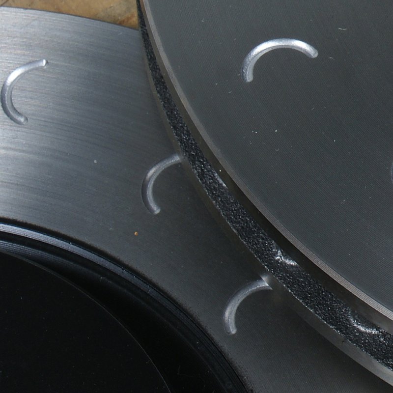 Front C Hook Slotted Brake Discs BD063C