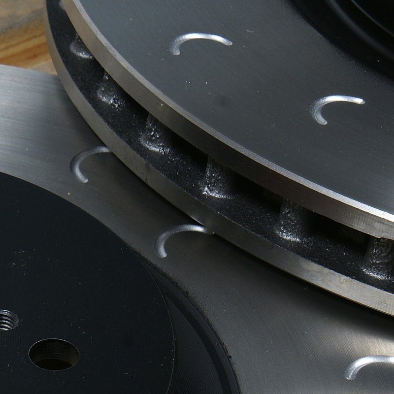 Front C Hook Slotted Brake Discs BD063C