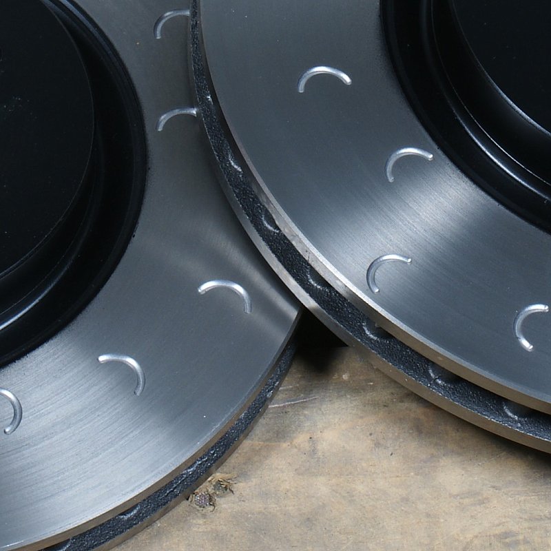 Front C Hook Slotted Brake Discs BD063C