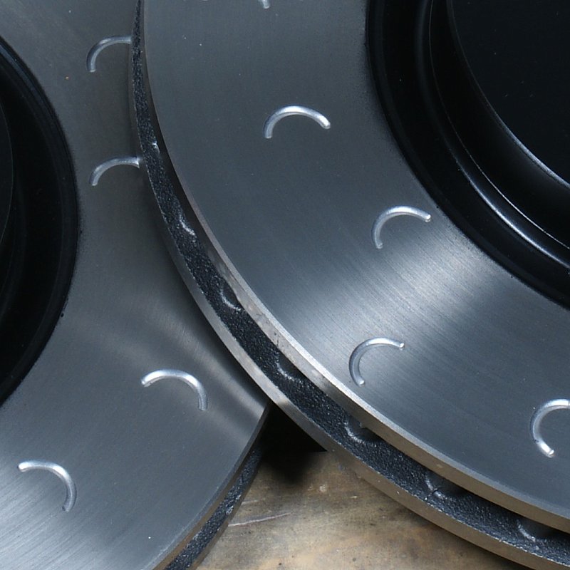 Front C Hook Slotted Brake Discs BD063C