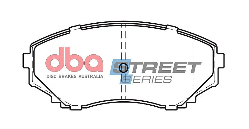 DBA Street Series Ceramic Brake Pads 139mm x 60mm DB1274SS - Front