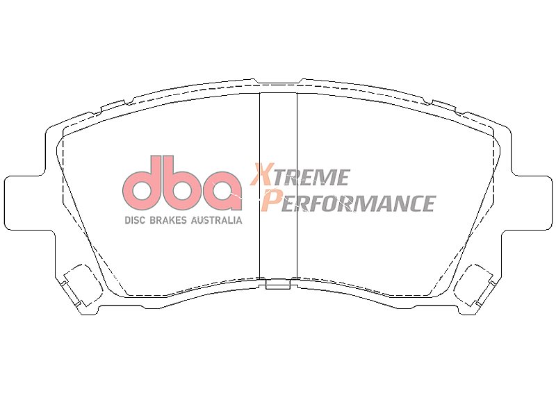 DBA Brake Kit - 4000 Series T3 Slotted & Xtreme Performance Brake Pads (2x DBA4648S + DB1342XP) DBA4648S-1342XP