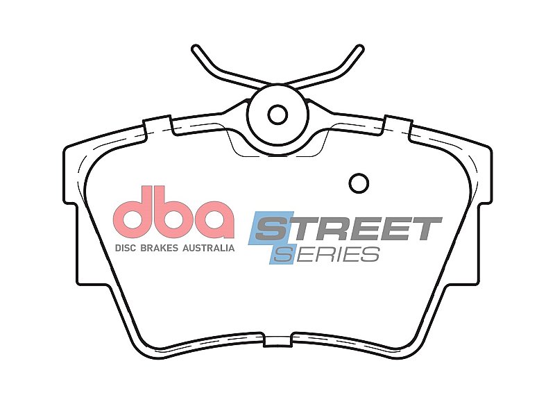 DBA Street Series Ceramic Brake Pads 94.9mm x 57.3mm DB1389SS - Rear