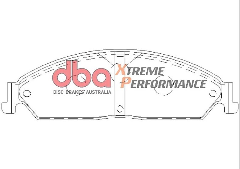 DBA Xtreme Performance Brake Pads 189.5mm x 57.1mm DB1473XP - Front