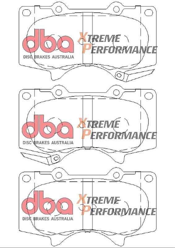 DBA Brake Kit - Street Series T2 Slotted & Street Performance Brake Pads (2x DBA2736S + DB1482SP) DBA2736S-1482SP