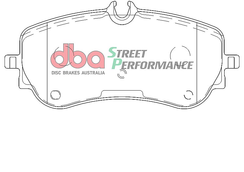 DBA Brake Kit - Street Series En-Shield Plain & Street Performance Brake Pads (2x DBA2777E + DB15002SP) DBA2777E-15002SP