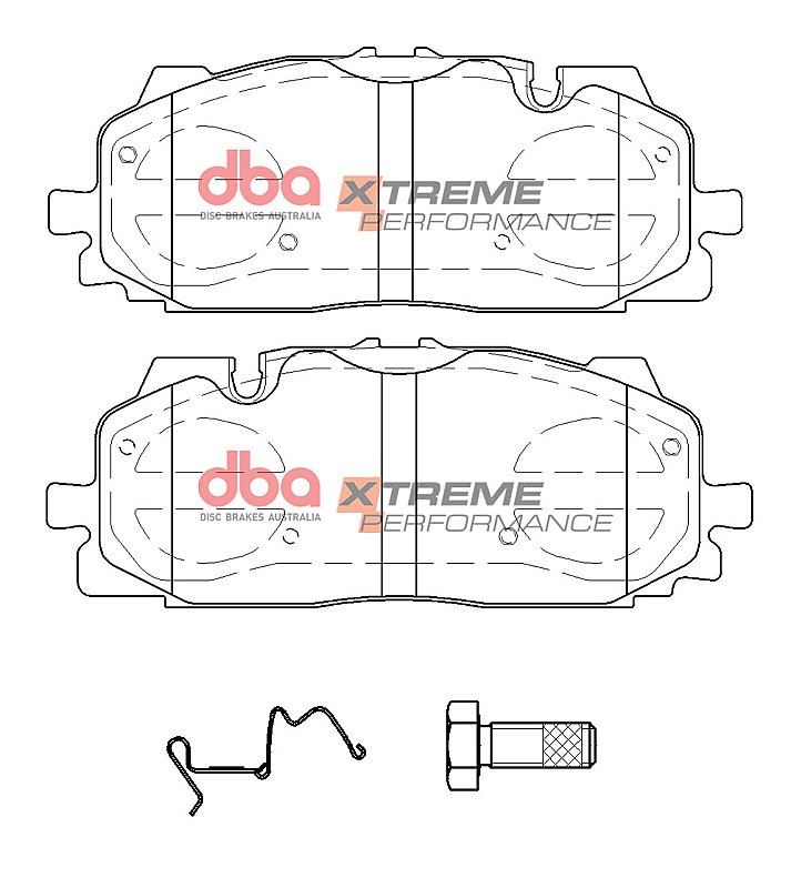 Audi RS3 8Y RS4 Front DBA Xtreme Race Pads