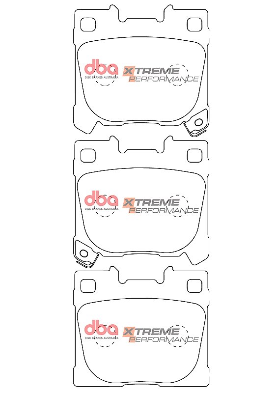 DBA Xtreme Performance Brake Pads DB15148XP - Rear