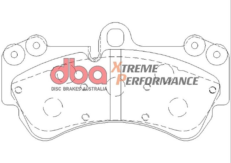 DBA Brake Kit - 4000 Series T3 Slotted & Xtreme Performance Brake Pads (2x DBA42244S + DB1676XP) DBA42244S-1676XP