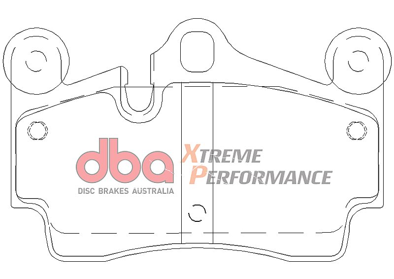 DBA Brake Kit - 4000 Series T3 Slotted & Xtreme Performance Brake Pads (2x DBA42245S + DB1677XP) DBA42245S-1677XP