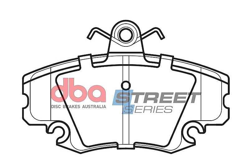 DBA Street Series Ceramic Brake Pads 100mm x 64.3mm DB1711SS - Front