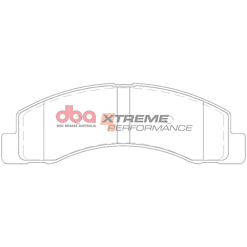 DBA Xtreme Performance Brake Pads 193.3mm x 63.8mm DB1731XP - Front