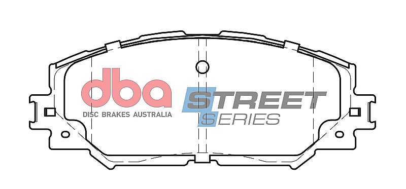 DBA Street Series Ceramic Brake Pads 139.2mm x 55.9mm DB1802SS - Front