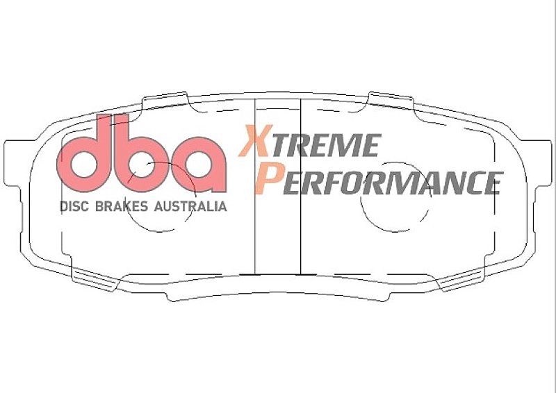 DBA Brake Kit - 4000 Series T3 Slotted & Xtreme Performance Brake Pads (2x DBA42723S + DB1857XP) DBA42723S-1857XP