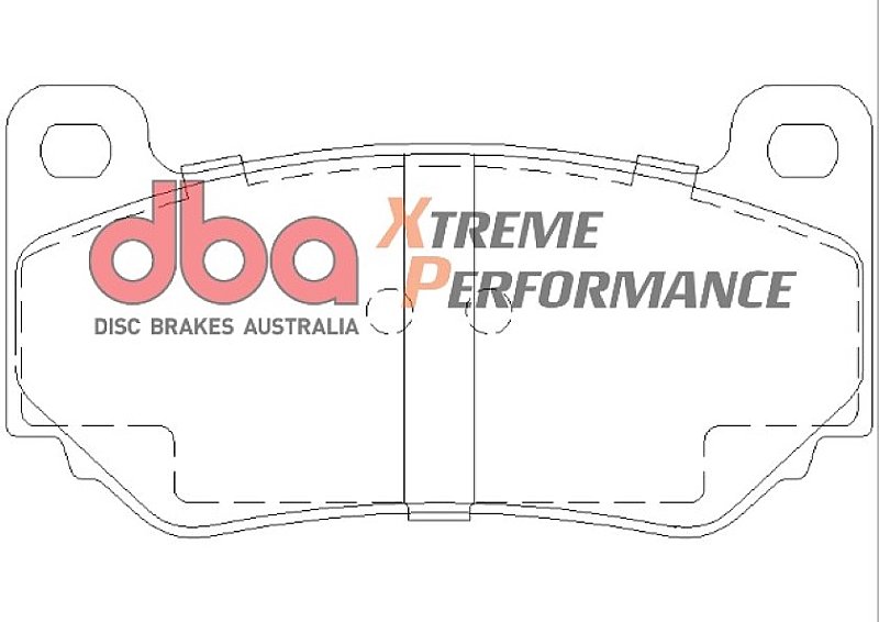 DBA Xtreme Performance Brake Pads 113.4mm x 59.2mm DB1934XP - Front